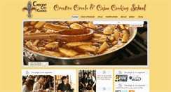 Desktop Screenshot of crescentcitycooks.com